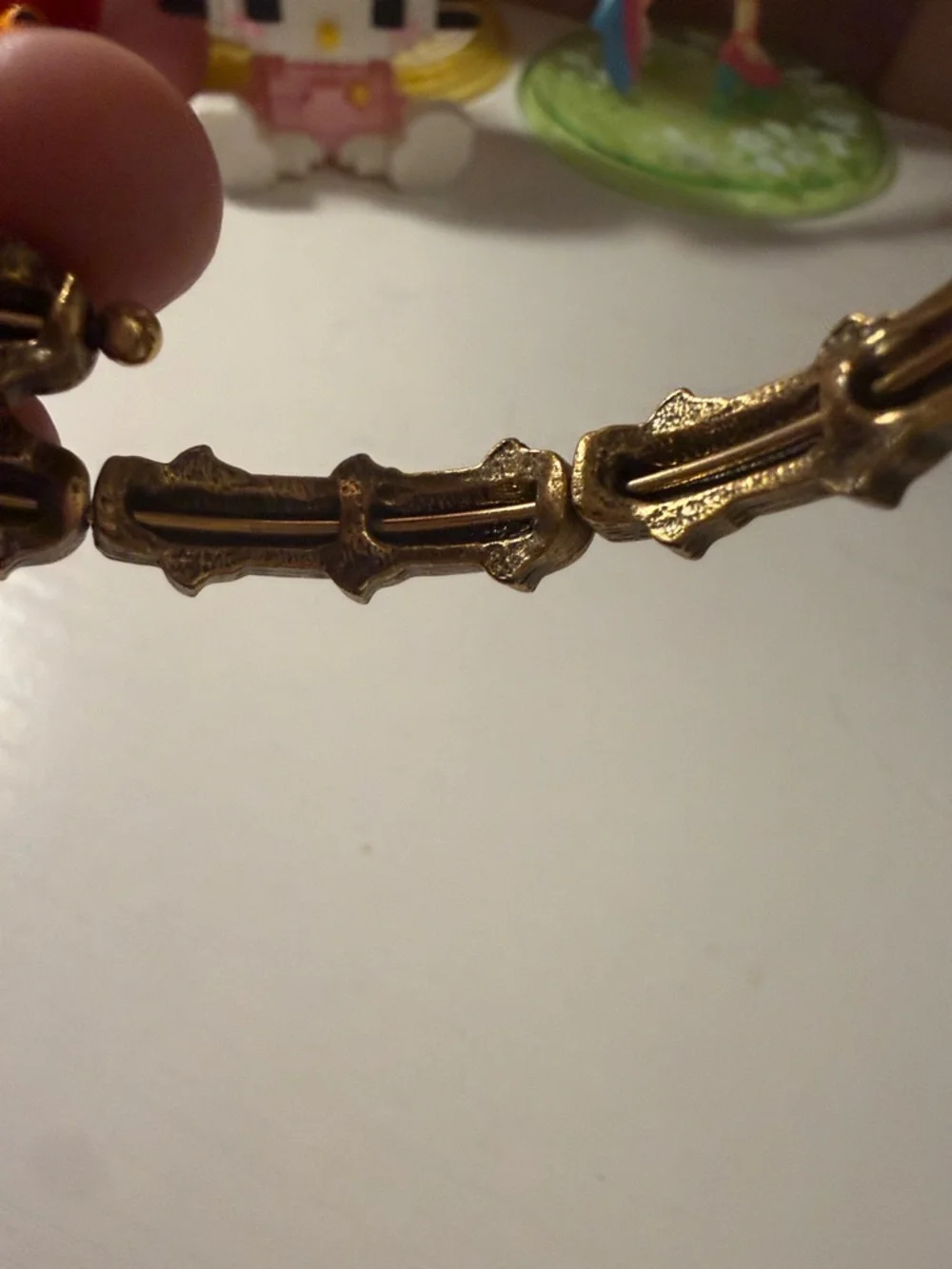 Alex and Ani Gold Hamsa Link Stackable Bangle Bracelet - Picture 6 of 8